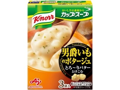 Ajinomoto, Knorr, Instantsuppe, Kartoffel-Töpfe, Für 3 Tassen