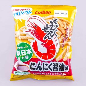 Calbee Kappa Ebisen Local Series Shrimp Snacks – Knoblauch Soy Soße