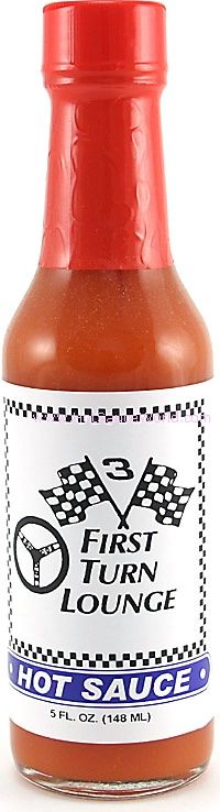 First Turn Lounge scharfe Sauce. – 5oz
