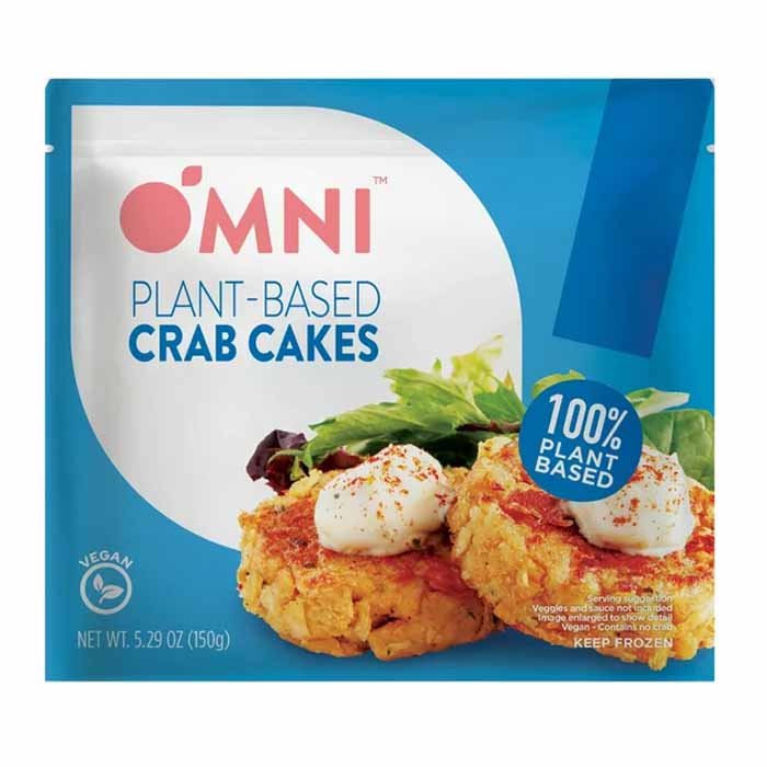 Omni Foods – Krabbenkuchen auf pflanzlicher Basis, 5,29 oz