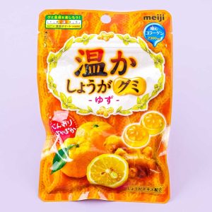 Meiji warmen Ingwer yuzu Fruchtgummi