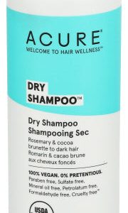 Acure – Trockenshampoo dunkel Hair, 1,7 Oz – Packung mit 1 Stück