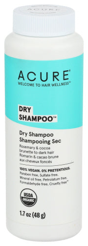 Acure – Trockenshampoo dunkel Hair, 1,7 Oz – Packung mit 1 Stück