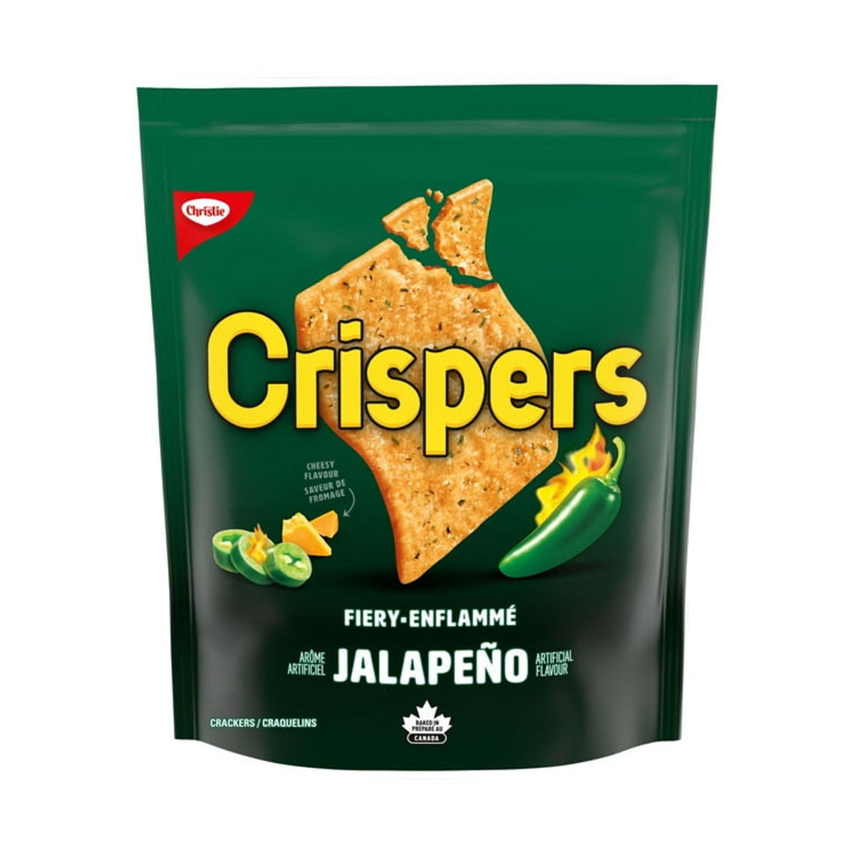 Crispers Jalapeno Geschmack 145g KANADA (Fall von 12)
