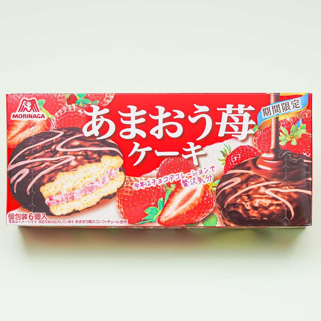 Morinaga Amaou Erdbeerkuchen