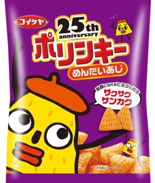 Koikeya „Polinky“, Mentaiko-Geschmack, Mais-Snack, 60g