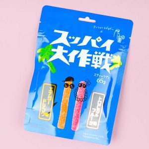 Want Want Suppai Daisakusen Fruchtgummi Stick – Energy Getränk & tropische