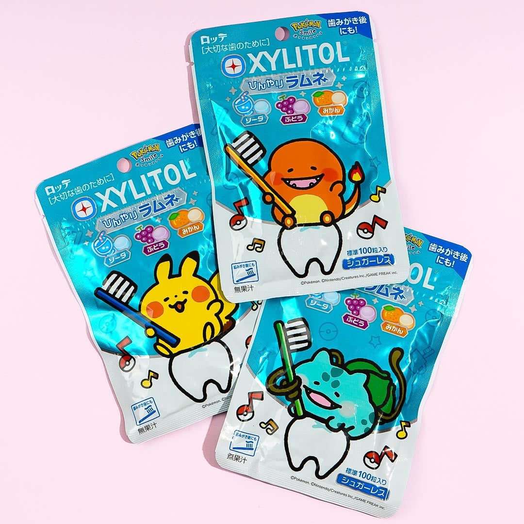 Pokémon Doodle Xylit Ramune Süßigkeiten