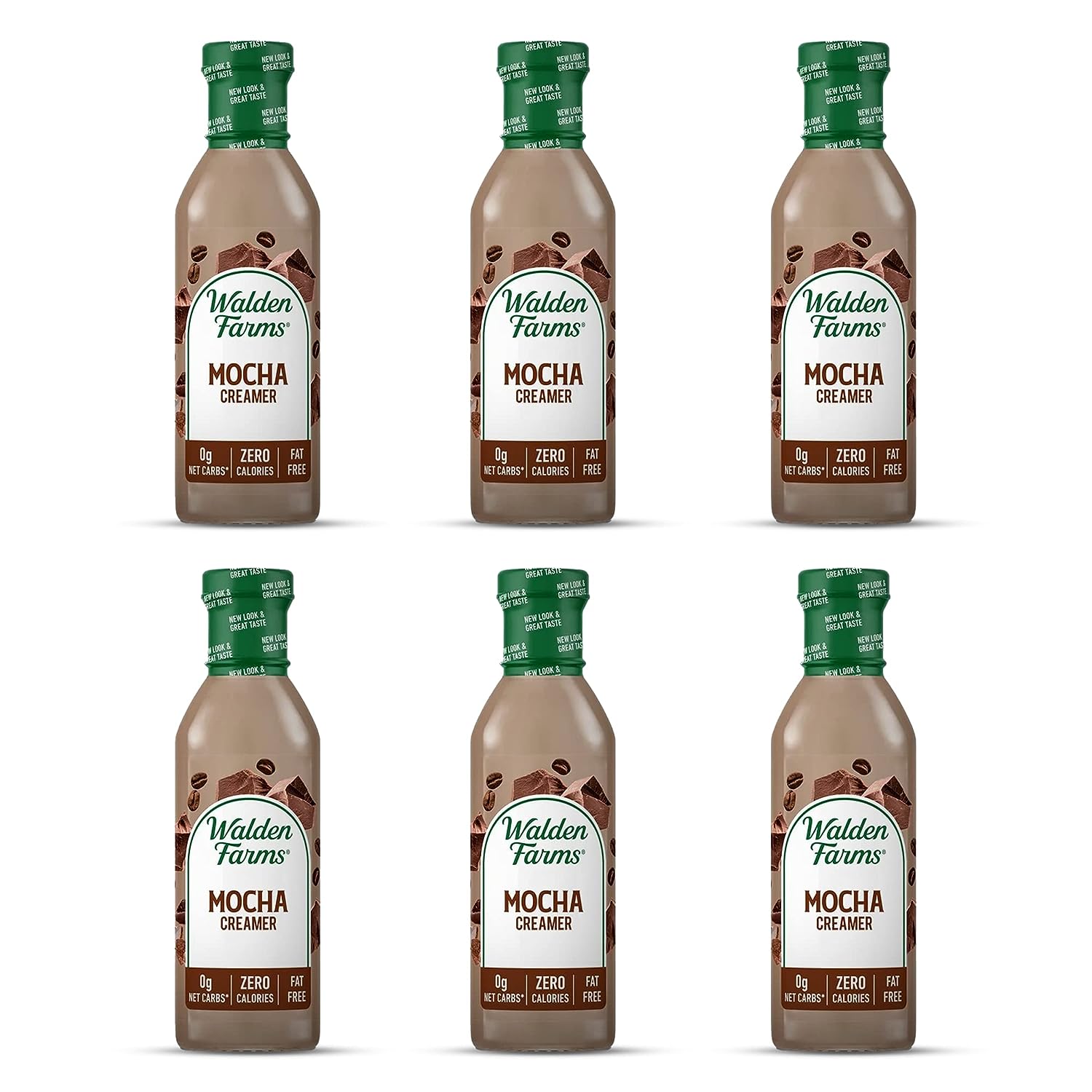 Walden Farms Creamer Mocha Cal Free 12 Fo – Packung mit 6