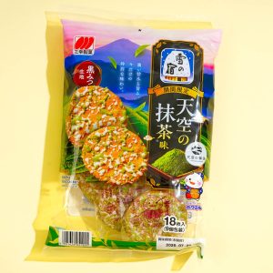 Sanko Yuki No Yado Reis Cracker – himmlische Matcha
