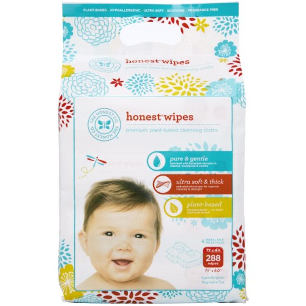 The Honest Company Pflanzliche Babytücher mit Geo Mood