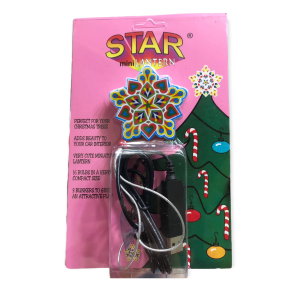 Philippine Star Mini Auto Laterne – Mini Parol – USB-Stecker 200 g