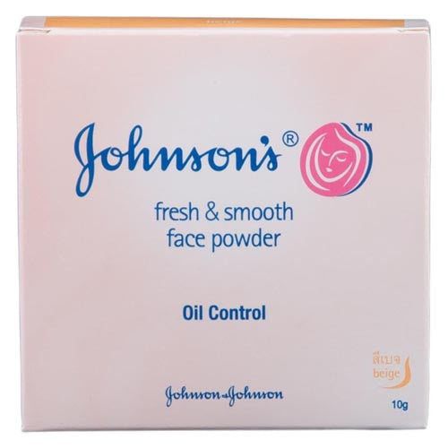 Johnson’s – Frisches und glattes Gesichtspuder – Ölkontrolle – Beige – 10 G