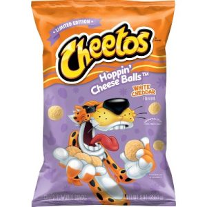 Cheetos Hoppin Käsebällchen weiß cheddar