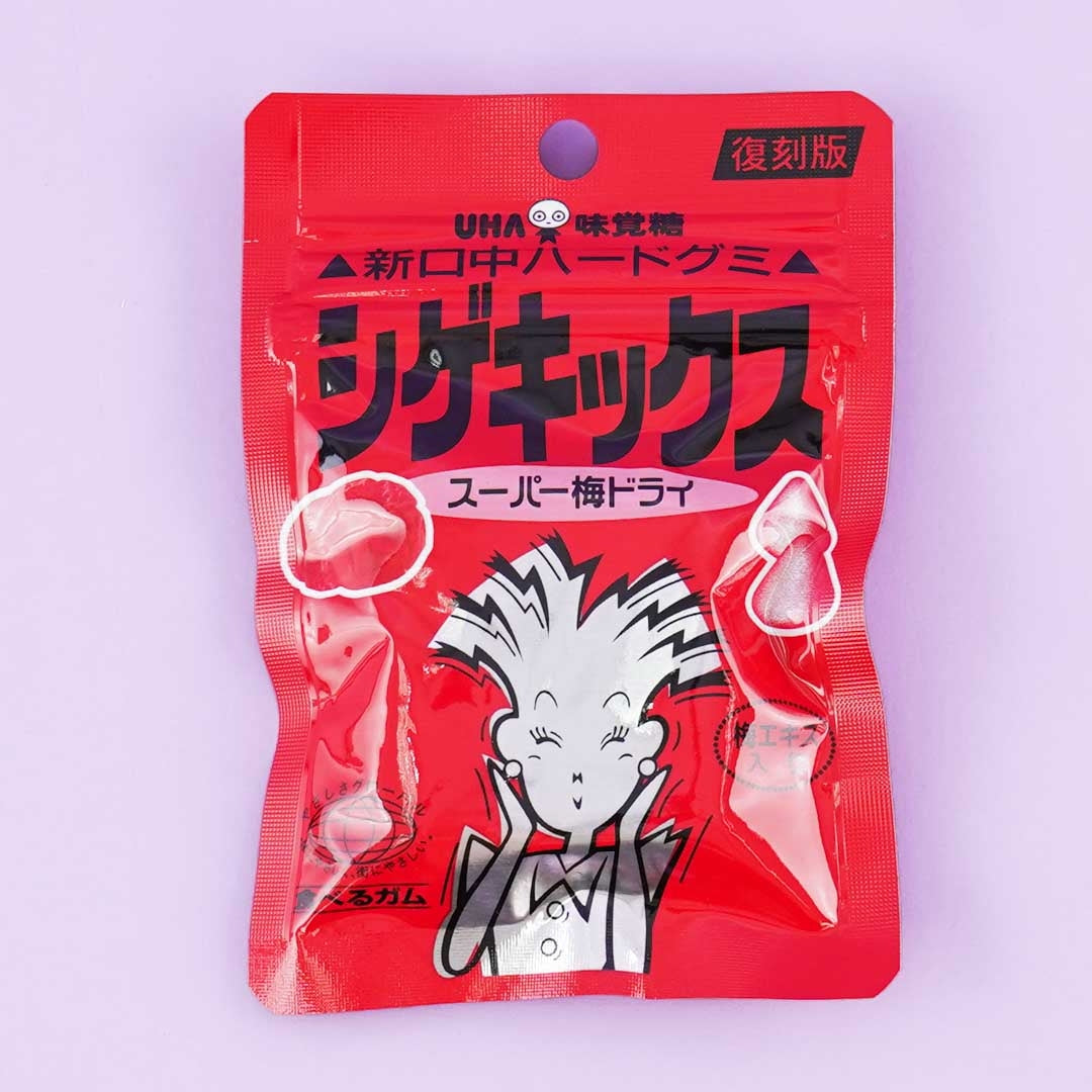 UHA Shigekix Reprint Super sauer Gummy Drops – Pflaume