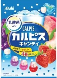 Asahi, Calpis Süßigkeiten, Calpis Geschmacksrichtung hart Süßigkeiten, 100g
