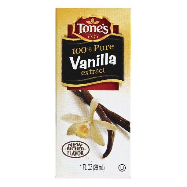 Tones Extrakt reine Vanille 1 Oz – Packung mit 12