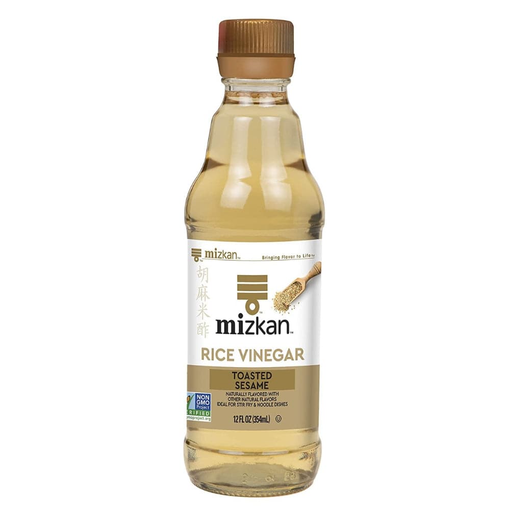 MIZKAN – gerösteter Sesam-Reis-Essig 12 OZ – (Packung mit 6)