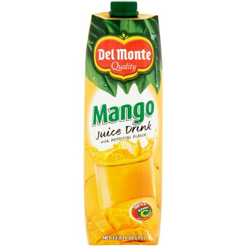 Del Monte Qualität – Mangosaftgetränk mit künstlichem Geschmack – 1 Liter