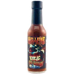 Hellfire scharfe Sauce böse Bastard