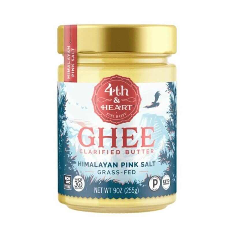 4. & Herz Ghee geklärte Butter Himalaya rosa Salz