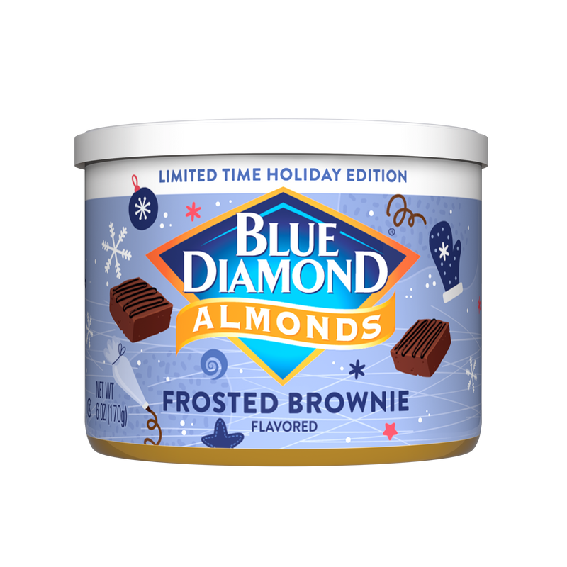 Blue Diamond Mandeln Frosted Brownie