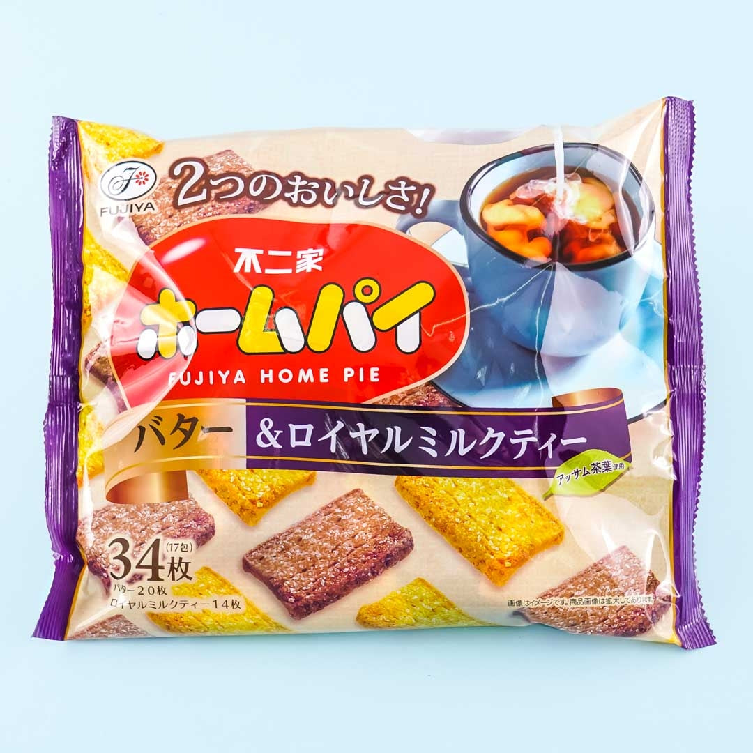 Fujiya Home Kuchen Snacks – Butter und Royal Milch Tee