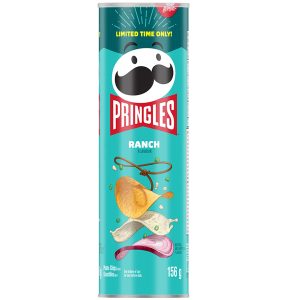 Pringles Ranch Kartoffelchips-Kanada (Fall mit 12) – 156g