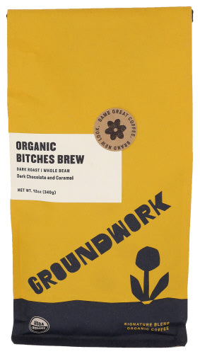 Groundwork Kaffee – Hündinnen brauen Bio-Kaffee, 12 Unzen Packung mit 6