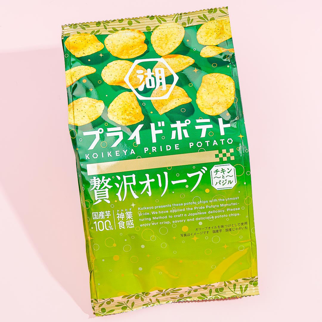 Koikeya Pride Kartoffelchips – Luxus Oliv