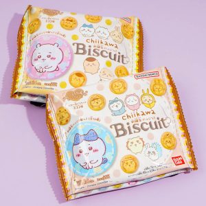Chiikawa Butterkekse mit Abzeichen