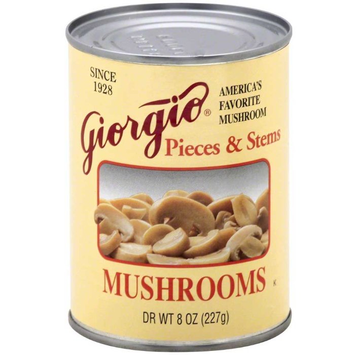 Giorgio – Pilz Stück N Vorbauten 8 Oz – Packung mit 12