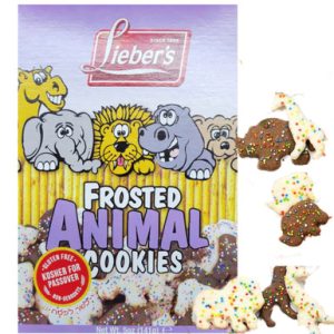 Lieber’s Frosted Animal Kekse, koscher für Passah, 5 Unzen
