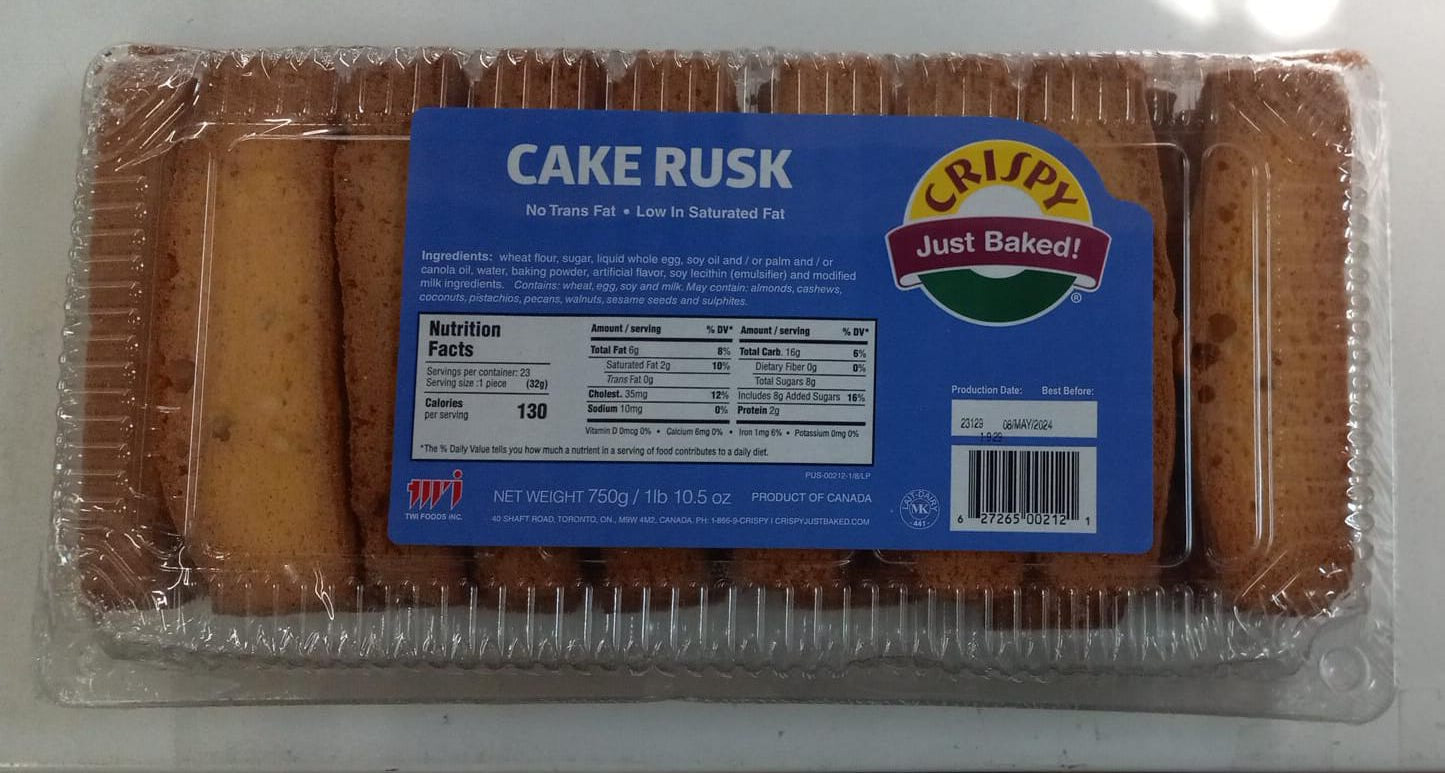 TWI knusprig Kuchen Rusk, 550g
