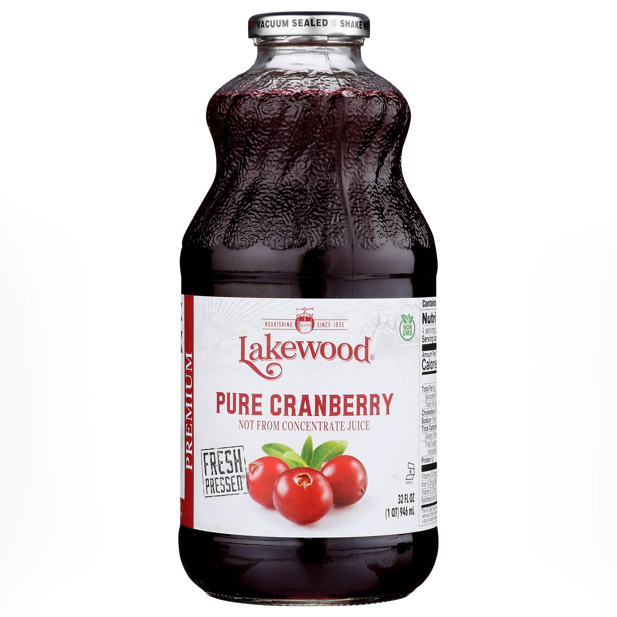 Cranberry-Saft, rein, Lakewood