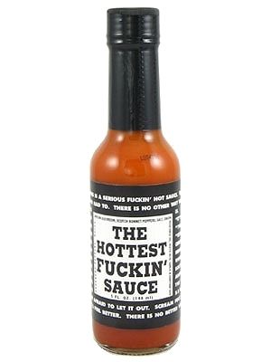 Heißesten Fuckin 'Soße Chilisauce, 5oz
