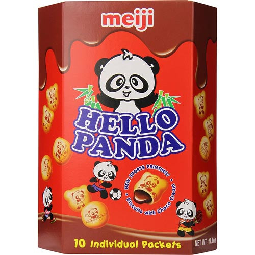 Meiji Hello Panda Schokolade – 9,1 OZ – 10er Packung