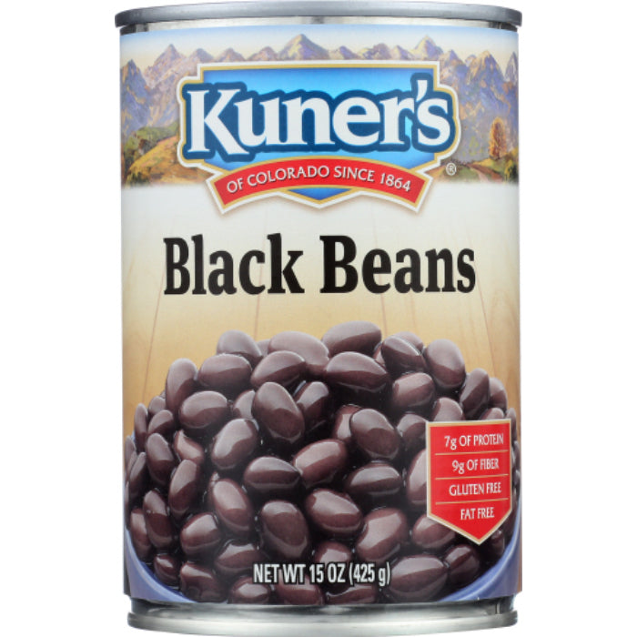Kuner’s – Schwarze Bohnen, 15 Oz – 12er Packung