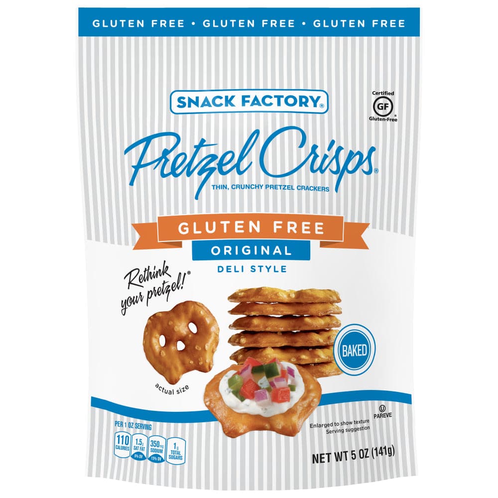 Snack Factory – Brezel Crisps Glutenfrei Original, 5 oz