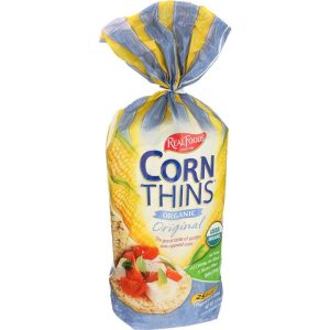 Real Foods organische Maisdünnen – original – 5,3 Unzen