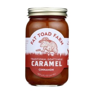Fat Toad Farm Zimt Ziege Milch Karamell Gläser – 12 x – 8oz