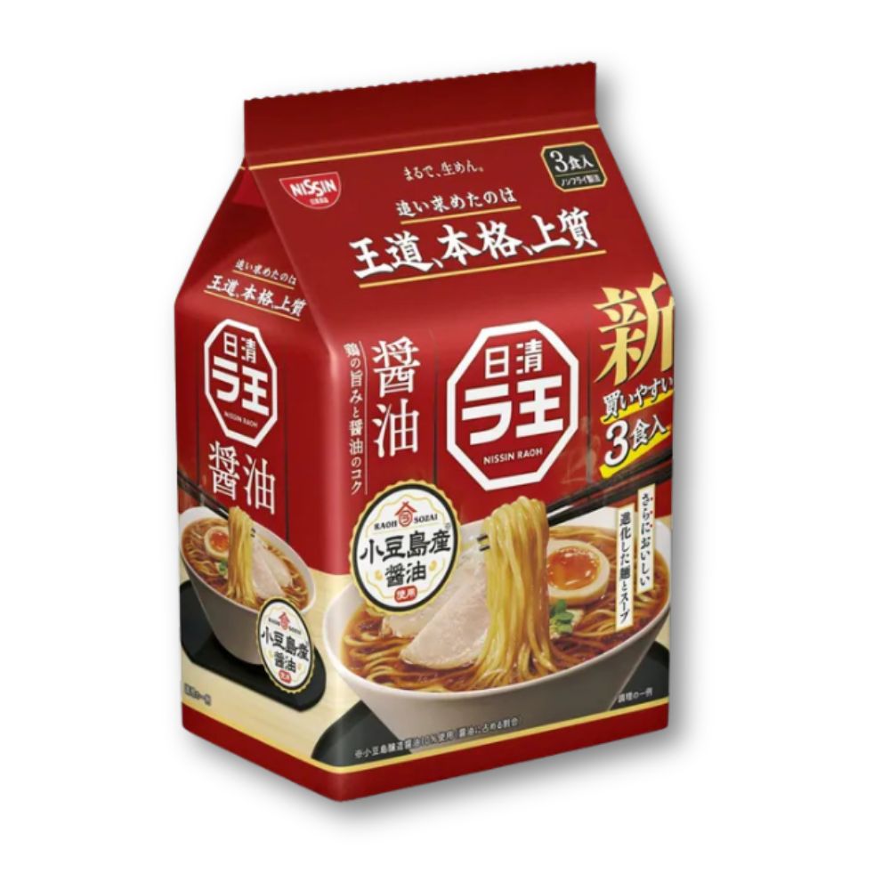 Nissin Raoh Sojasauce – 3er Packung
