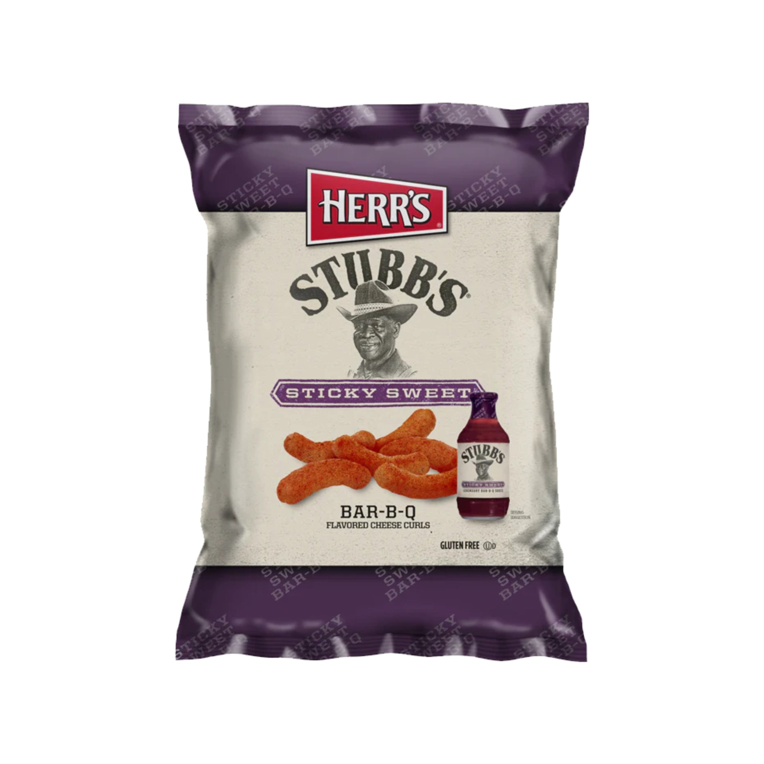 Herr's Stubb's Sticky süß Käse Curls (Vereinigte Staaten)