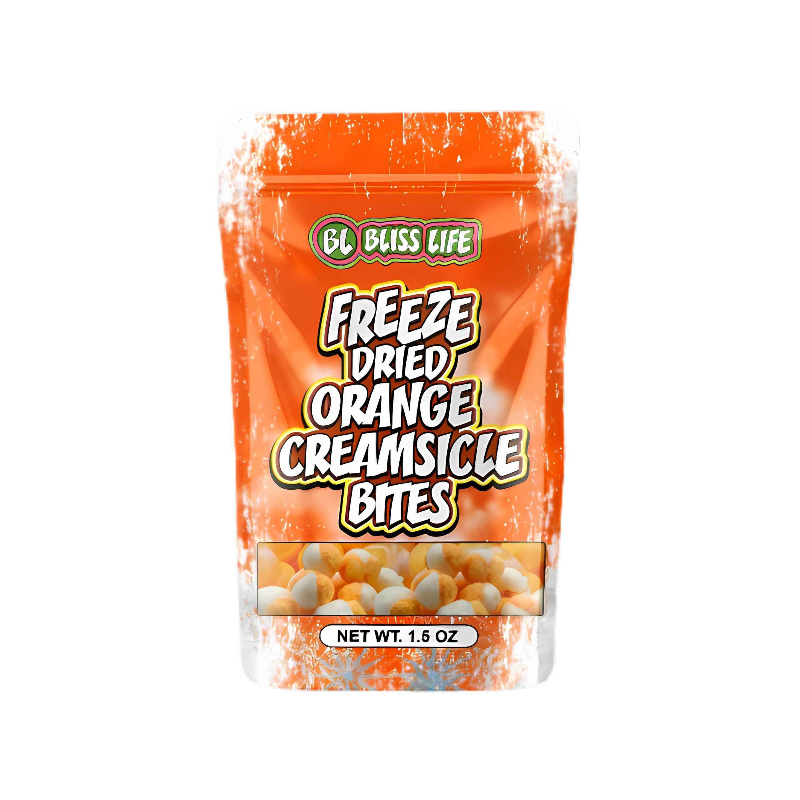 Bliss Life Freeze Getrocknete Orange Creamsicle Bites (USA)