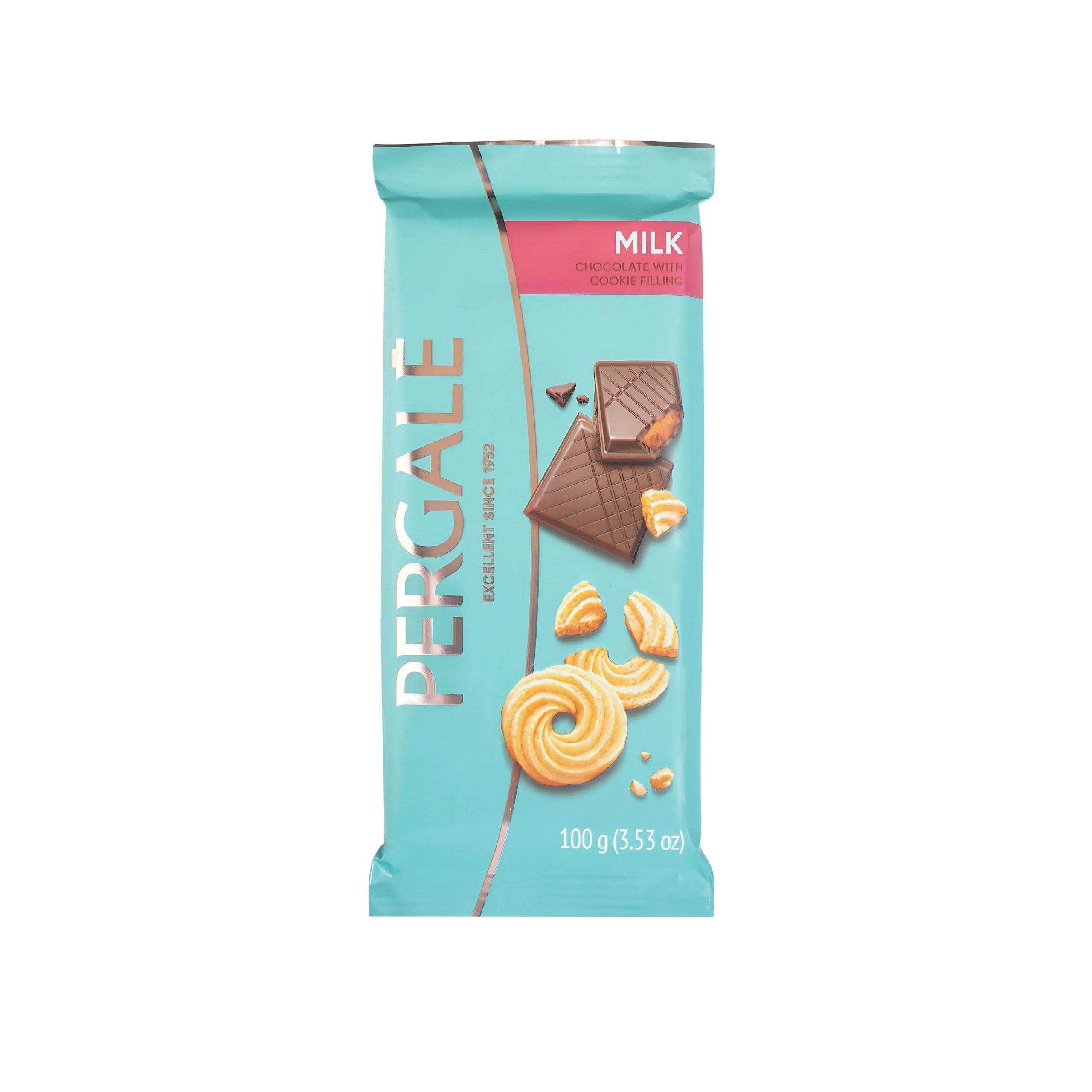 Pergale Kekse aus Milchschokolade (litauisch)