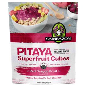 Sambazon – Pitaya Drachen Fruchtwürfel, Packung mit 8 – 12oz