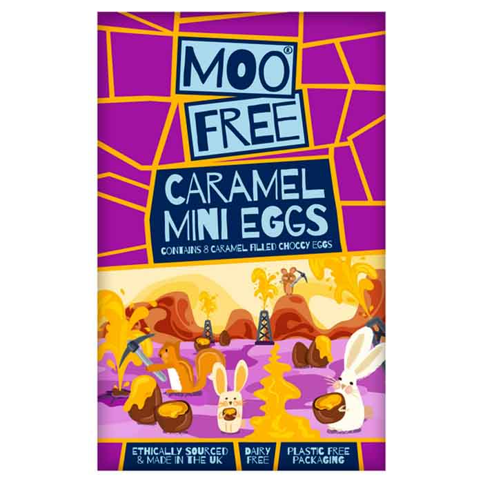 Moo Free Mini-Karamell-Eier, – 88g