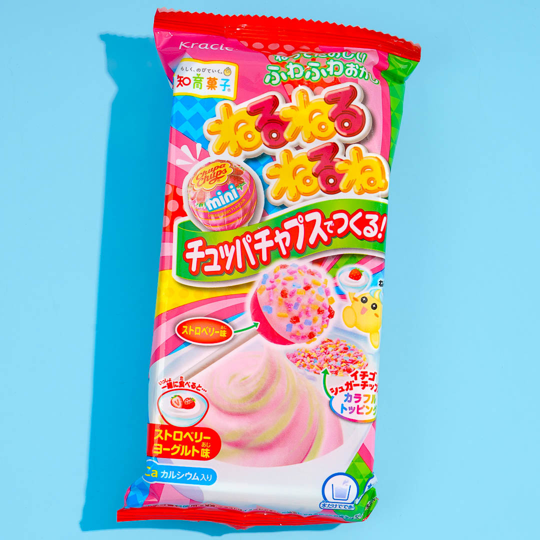 Kracie Nerunerunerune x Chupa Chups DIY Süßigkeiten – Erdbeer-Joghurt