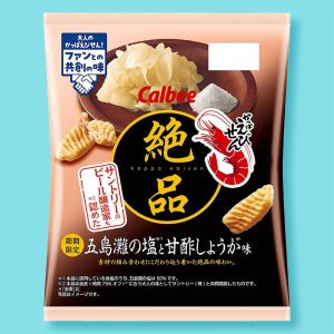 Calbee Kappa Ebisen Exquisite Shrimp Snack – Sea Salz & eingelegter Ingwer