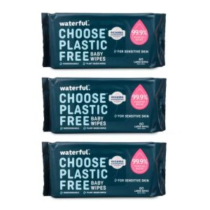 Waterful – Plastikfreie Babytücher, 3pk